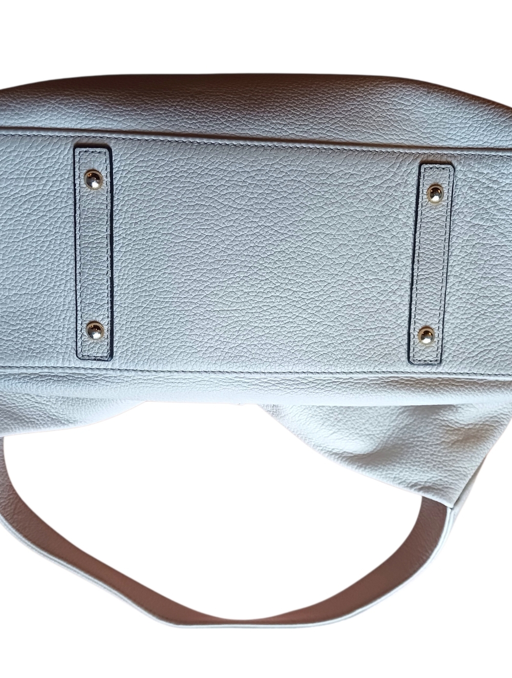 Dooney & Bourke Hobo Bag-Cream Belvedere Logo Lock 11.5x12x5 -EUC $398 Retail - Picture 13 of 15